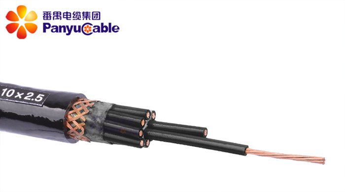 屏蔽編織網(wǎng)控制電纜KVVP
